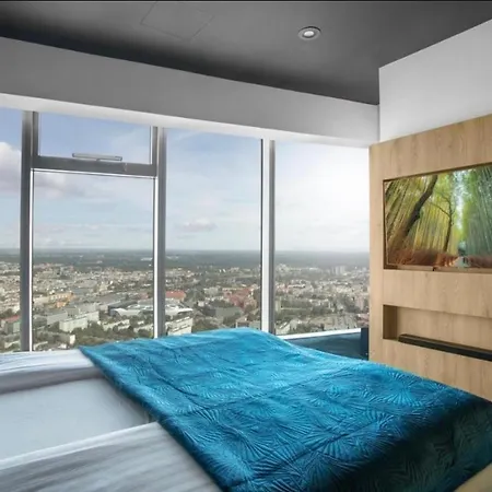 Lägenhet Hanza Tower Gold 26 Sauna & Jacuzzi & Pool Szczecin